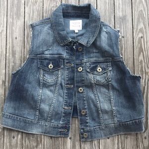 Denim vest
